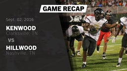 Recap: Kenwood  vs. Hillwood  2016