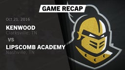Recap: Kenwood  vs. Lipscomb Academy 2016