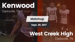 Matchup: Kenwood vs. West Creek High 2017