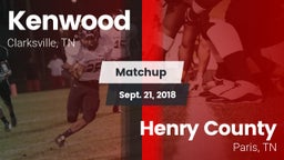 Matchup: Kenwood vs. Henry County  2018