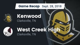 Recap: Kenwood  vs. West Creek High 2018