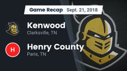 Recap: Kenwood  vs. Henry County  2018