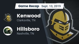 Recap: Kenwood  vs. Hillsboro  2019