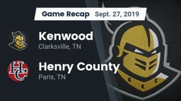 Recap: Kenwood  vs. Henry County  2019