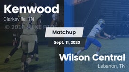 Matchup: Kenwood vs. Wilson Central  2020