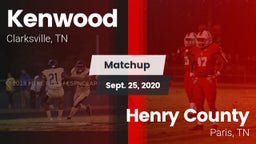 Matchup: Kenwood vs. Henry County  2020