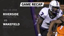 Recap: Riverside  vs. Wakefield  2016