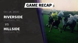 Recap: Riverside  vs. Hillside  2016