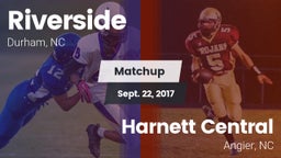 Matchup: Riverside High vs. Harnett Central  2017