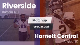 Matchup: Riverside High vs. Harnett Central  2018