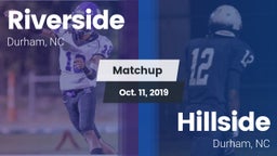 Matchup: Riverside High vs. Hillside  2019