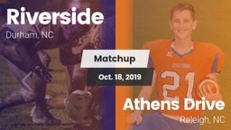 Matchup: Riverside High vs. Athens Drive  2019