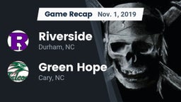 Recap: Riverside  vs. Green Hope  2019