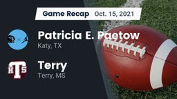 Recap: Patricia E. Paetow  vs. Terry  2021