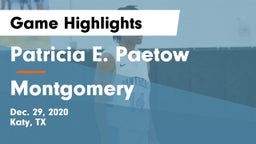 Patricia E. Paetow  vs Montgomery  Game Highlights - Dec. 29, 2020