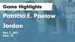 Patricia E. Paetow  vs Jordan  Game Highlights - Dec. 7, 2021