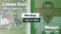 Matchup: Lakota East vs. Mason  2016