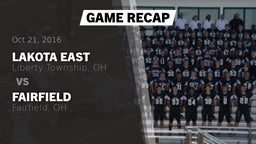 Recap: Lakota East  vs. Fairfield  2016