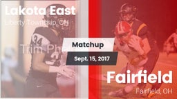 Matchup: Lakota East vs. Fairfield  2017
