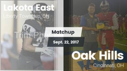 Matchup: Lakota East vs. Oak Hills 2017