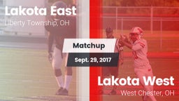 Matchup: Lakota East vs. Lakota West  2017