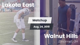 Matchup: Lakota East vs. Walnut Hills  2018