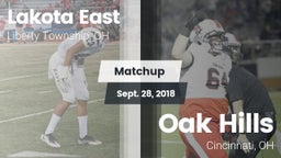 Matchup: Lakota East vs. Oak Hills  2018