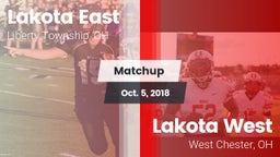 Matchup: Lakota East vs. Lakota West  2018