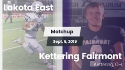 Matchup: Lakota East vs. Kettering Fairmont 2019