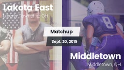 Matchup: Lakota East vs. Middletown  2019