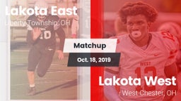Matchup: Lakota East vs. Lakota West  2019