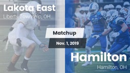 Matchup: Lakota East vs. Hamilton  2019