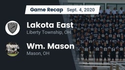 Recap: Lakota East  vs. Wm. Mason  2020