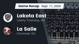 Recap: Lakota East  vs. La Salle  2020