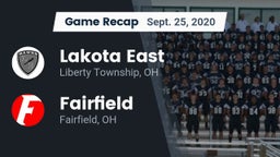 Recap: Lakota East  vs. Fairfield  2020