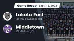 Recap: Lakota East  vs. Middletown  2023