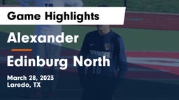 Alexander  vs Edinburg North  Game Highlights - March 28, 2023