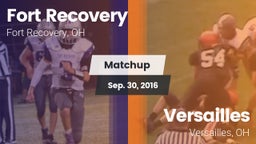 Matchup: Fort Recovery vs. Versailles  2016