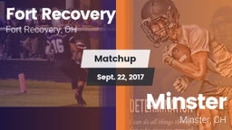 Matchup: Fort Recovery vs. Minster  2017