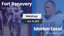 Matchup: Fort Recovery vs. Marion Local  2017