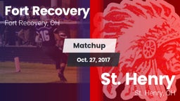 Matchup: Fort Recovery vs. St. Henry  2017