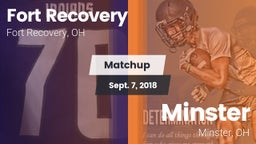 Matchup: Fort Recovery vs. Minster  2018