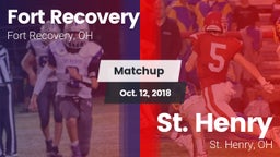 Matchup: Fort Recovery vs. St. Henry  2018
