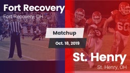 Matchup: Fort Recovery vs. St. Henry  2019