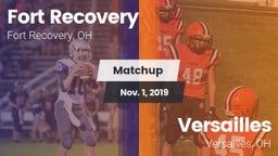 Matchup: Fort Recovery vs. Versailles  2019