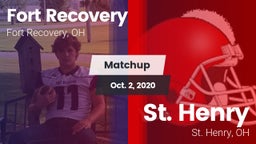 Matchup: Fort Recovery vs. St. Henry  2020