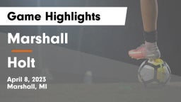 Marshall  vs Holt  Game Highlights - April 8, 2023