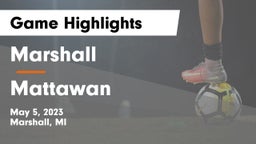 Marshall  vs Mattawan  Game Highlights - May 5, 2023