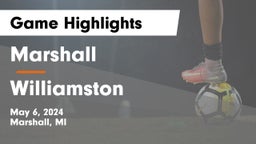 Marshall  vs Williamston  Game Highlights - May 6, 2024