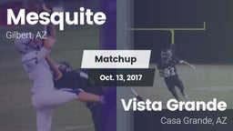 Matchup: Mesquite  vs. Vista Grande  2017